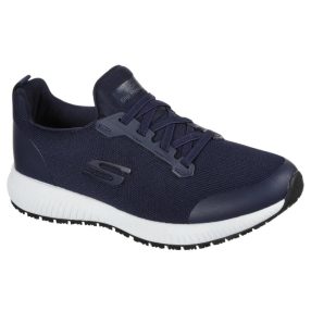   SKECHERS 77222EC SQUAD SR női munkacipő tengerészkék színben
