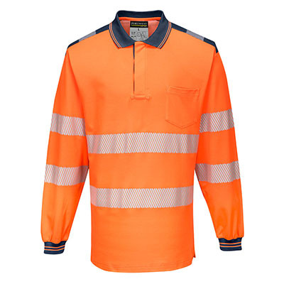 PW3 Hi-Vis hosszú ujjú pólóing 5XL-ig