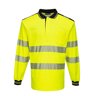 PW3 Hi-Vis hosszú ujjú pólóing 5XL-ig